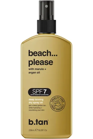 B.Tan Beach...Please Dry Spray Oil SPF 7 (U) 236 ml