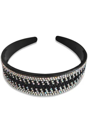 everneed Thea Haarreifen - Schwarz Glitter