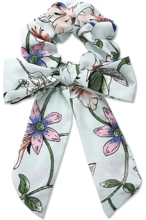 everneed Trille Bow Scrunchie Blau