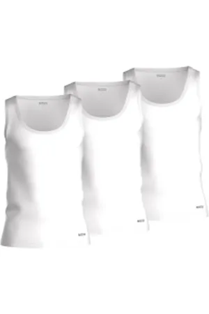 HUGO BOSS Boss Tank Top Regular Fit Size Medium 3 stk.