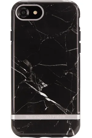 Richmond & Finch Richmond And Finch Black Marble - Silver iPhone 6/6S/7/8 Cover