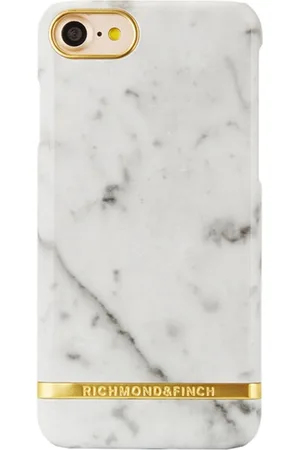 Richmond & Finch Richmond And Finch Carrera White Marble Glossy iPhone 6/6S/7/8 Cover