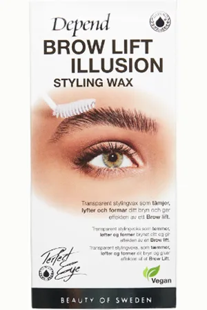 Depend Perfect Eye Brow Lift Illusion Styling Wax Transparent 5 g