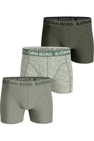 Björn Borg Cotton Stretch Shorts 3-pack Str. XL 3 stk.