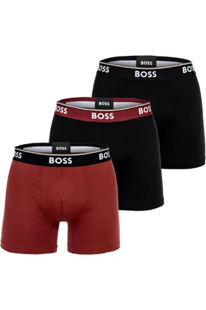 HUGO BOSS 3-pack Boxer Brief Cotten Stretch Str. L 3 stk.