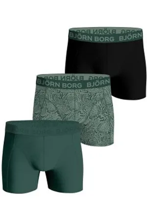 Björn Borg Cotton Stretch Shorts 3-pack Str. S 3 stk.