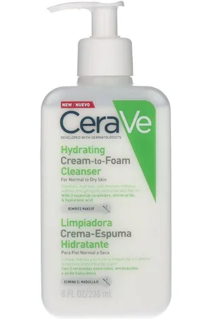 Cerave Hydrating Cream-To-Foam Cleanser 236 ml