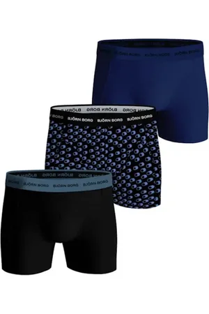 Björn Borg Essential 3-pack Cotton Stretch Shorts - Size XL 3 stk.