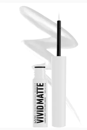 Nyx Liquid Eyeliner Matte White 2 g