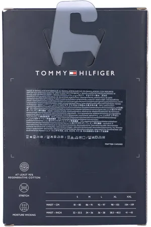 Tommy Hilfiger Signature Cotton Essentials Trunks 3-Pack White Str. L