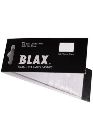 Blax Snag-Free Haar Elastik Clear 6 stk.