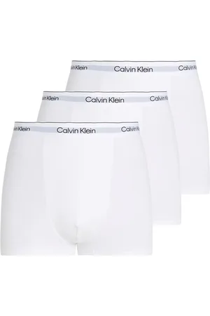 Calvin Klein Icon Cotton Stretch Fit Trunks 3-Pack Hvid XXL