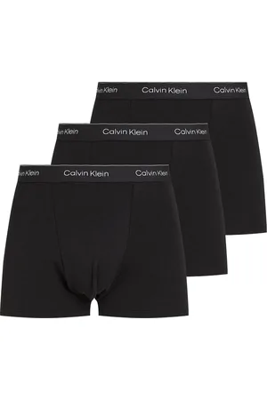 Calvin Klein Icon Cotton Stretch Relaxed Fit Trunks 3-Pack Sort XS