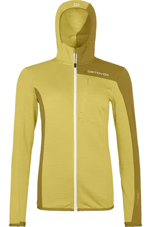 ORTOVOX Damen Fleece Light Grid Hoodie Jacke