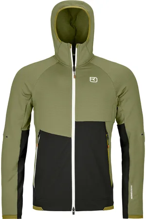 ORTOVOX Herren Fleece Rib Hoodie Jacke