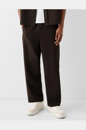 Bershka Eng Geschnittene Jogginghose Herren Xs Braun