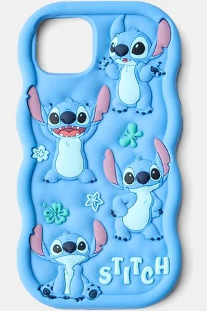 Bershka Handyhülle Für Iphone Lilo & Stitch Damen Iphone 11 / Xr Blau