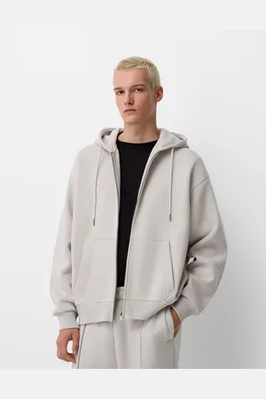 Bershka Pack Mit Sweatshirt Und Wide-Leg-Hose Herren Xs Kombiniert