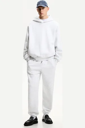 Bershka Joggerhose Aus Plüsch Herren S Grau
