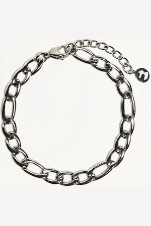 Bershka Armband Aus Stahl Mit Kettengliedern Herren Silber