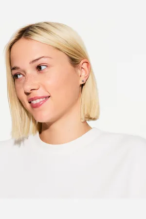 Bershka 20er-Pack Ohrringe Damen Silber