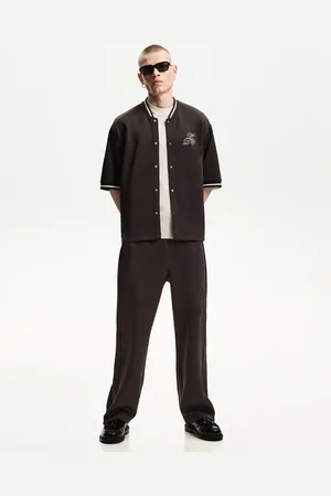 Bershka Baggyhose Im Jogginghosen-Stil Herren Xs Braun