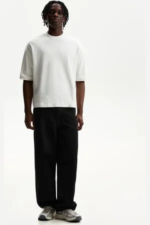 Bershka Skaterjeans Mit Weitem Bein Herren 32 Grau