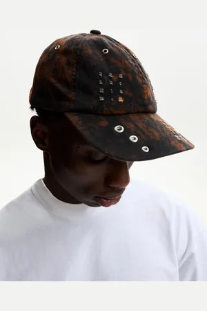 Bershka Basecap Mit Ösen Herren Schwarz