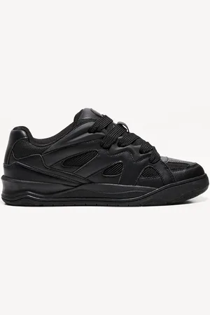 Bershka Mehrschichtige Skate-Sneaker Herren 39 Schwarz