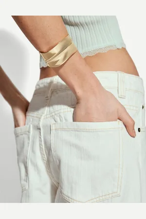 Bershka Goldfarbener Armreif Damen Gold