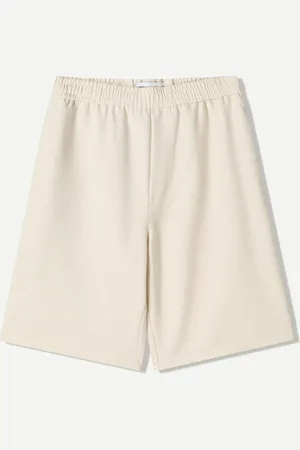 Bershka Tailoring-Bermudas Im Jogginghosen-Stil Herren Xs Rohweiß