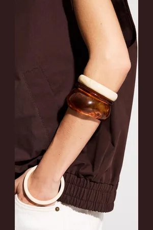 Bershka 4er-Pack Armbänder In Perlmuttoptik Damen Braun