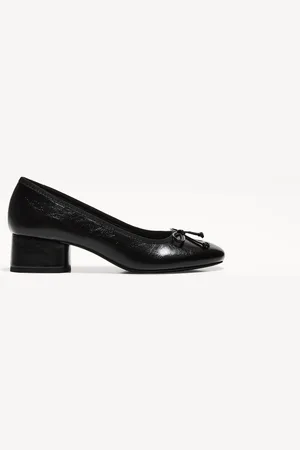 Bershka Ballerinas Mit Absatz Damen 35 Schwarz