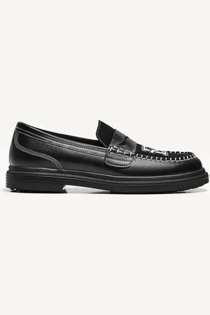 Bershka Mokassins Mit Stickerei Herren 39 Schwarz