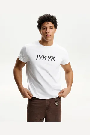 Bershka T-Shirt Mit Print Herren Xs Weiss