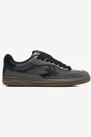 Bershka Chunky-Sneaker Im Retrolook Herren 39 Grau
