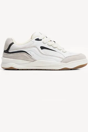 Bershka Sneaker Mit Mehreren Einsätzen Herren 39 Weiss