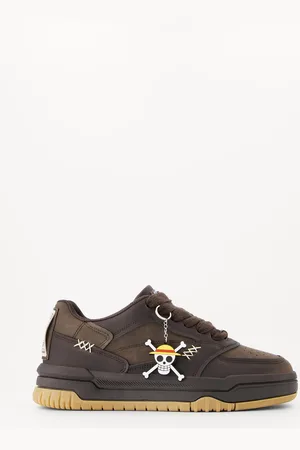 Bershka Skater-Sneaker One Piece Mit Schlüsselanhänger Herren 40 Braun