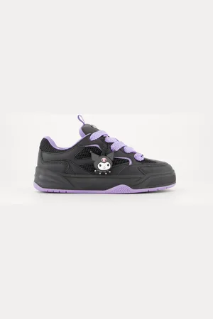 Bershka Skate-Sneaker Kuromi Damen 35 Schwarz