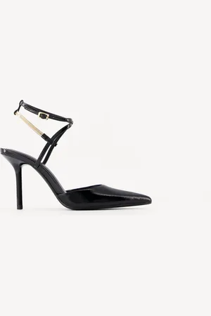 Bershka Absatzschuhe Mit Kette Damen 36 Schwarz
