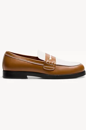 Bershka Kombinierte Loafer Herren 39 Braun
