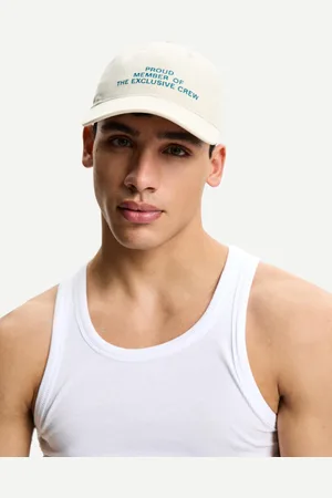 Bershka Besticktes Basecap Herren Grbrochenes Weiss