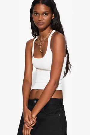 Bershka 4er-Pack Halsketten Mit Anhängern Damen Gold