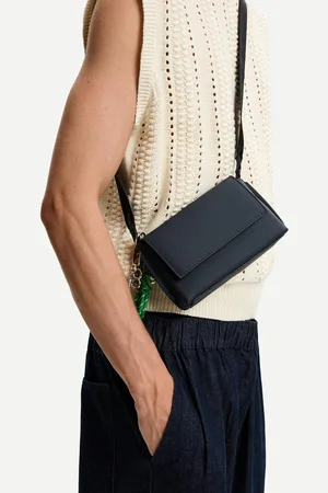Bershka Crossbody-Tasche Herren Marinenblau