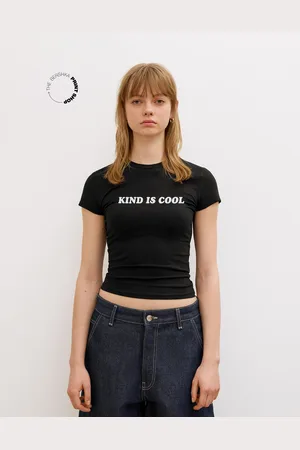 Bershka T-Shirt Mit Print Und Kurzen Ärmeln Damen Xs Schwarz