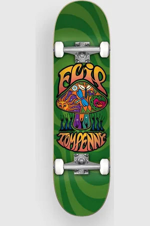 Flip Penny Love Shroom Green 8.0"X31.85" Skateboard