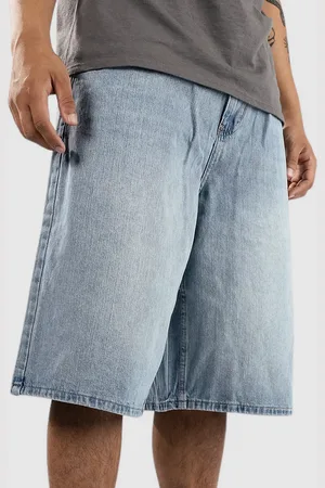 Empyre Ultra Loose Sk8 Denim W Embroidery Shorts