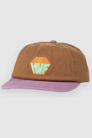 Huf Big Block Washed 6 Panel Cv Cap