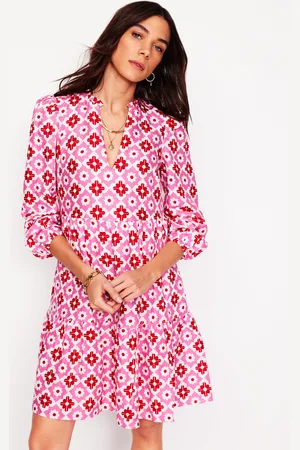 Boden Esme Kurzes Leinenkleid