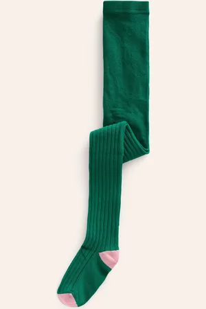 Boden Strumpfhose aus Rippstrick